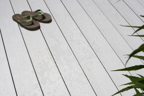 Террасная доска из ДПК Terrapol Практик моноколор Жемчуг (под заказ) купить в Егорьевске