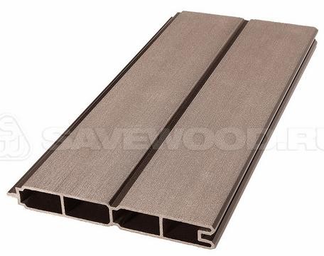 Заборный профиль из ДПК Savewood SW Agger матовый терракот купить в Егорьевске