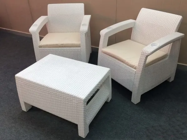Комплект Yalta Balcony Set белый купить в Егорьевске