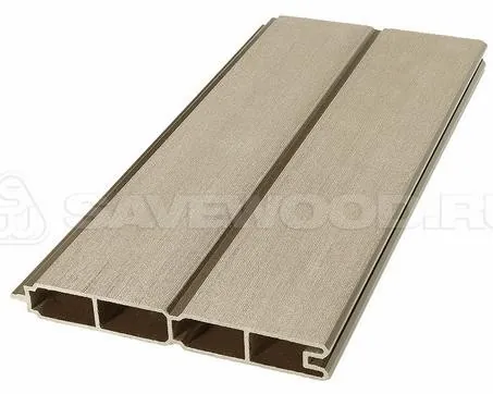 Заборный профиль из ДПК Savewood SW Agger матовый тик купить в Егорьевске