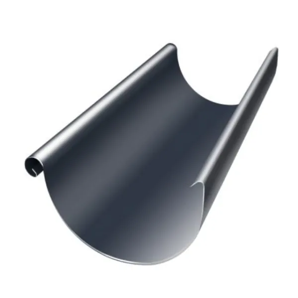 Водосток Grand Line 125x90 – Желоб 3м RAL 7024 купить в Егорьевске
