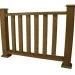 Ограждения из ДПК WOODVEX Кофе купить в Егорьевске