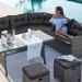 Комплект мебели AFINA плетеной из иск. ротанга AFM-307G-Grey купить в Егорьевске