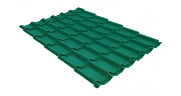 Металлочерепица классик 0,5 Satin RAL 5021 купить в Егорьевске