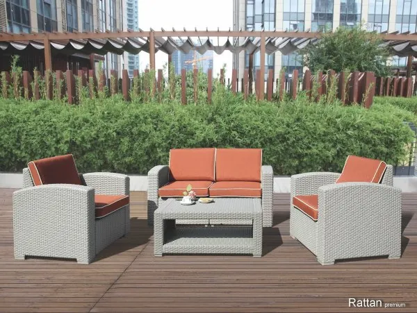 Уличные диваны и кресла коллекции Rattan Premium 4 купить в Егорьевске