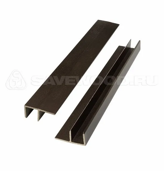 F-профиль ДПК Savewood – Тёмно-коричневый купить в Егорьевске