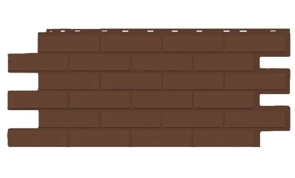 Фасадная панель T-Siding Кирпич Модерн Эко Браун купить в Егорьевске
