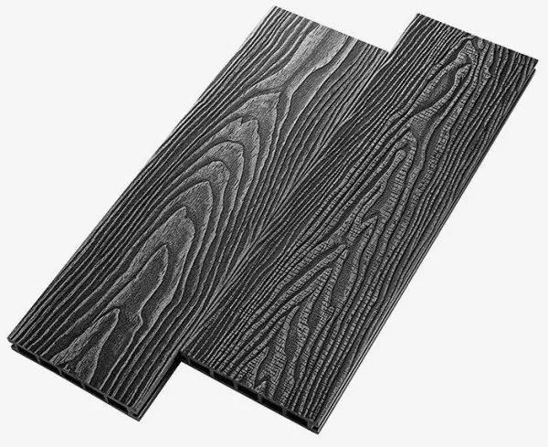 Террасная доска из ДПК RusDecking Unodeck Vintage - Графит купить в Егорьевске