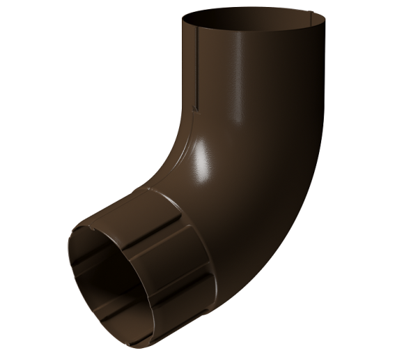 Колено 72° D90 Döcke STAL PREMIUM Каштан, (RAL 8017) купить в Егорьевске