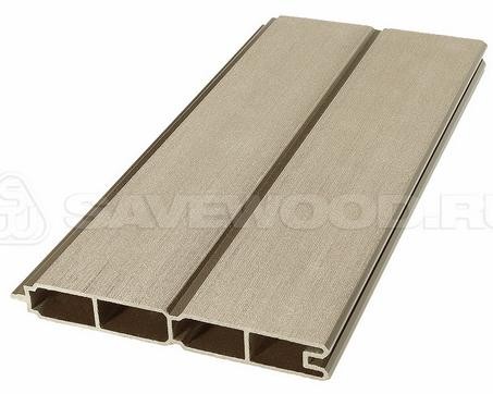 Заборный профиль из ДПК Savewood SW Agger матовый тик купить в Егорьевске