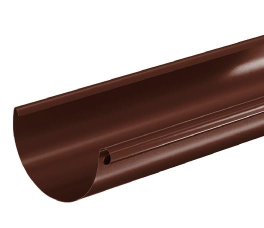 Водосток Aquasistem, система 150/100 - Водосточный желоб 3.00м RAL 8017 Коричневый купить в Егорьевске