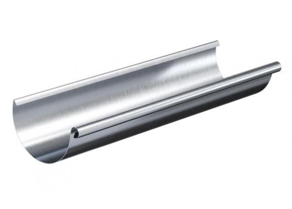 Водосток Aquasistem, Система 125x90 - Желоб водосточный оцинковка 3 метра купить в Егорьевске