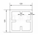 Столб SEQUOIA Evolution 3D WOOD NATURE купить в Егорьевске