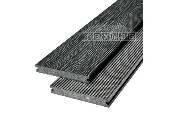 Террасная доска из ДПК Faynag Premium Massive 3D — Кварц купить в Егорьевске