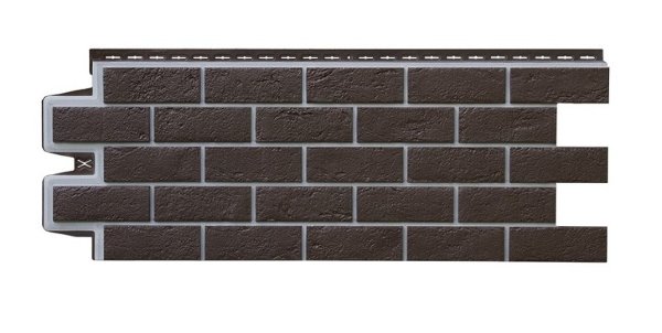 ФП Grand Line состаренный кирпич премиум Шоколадный (шов RAL 7006) купить в Егорьевске