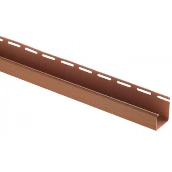 J-профиль Люкс Крашенный, T-15, ВН, Cветлый Дуб купить в Егорьевске