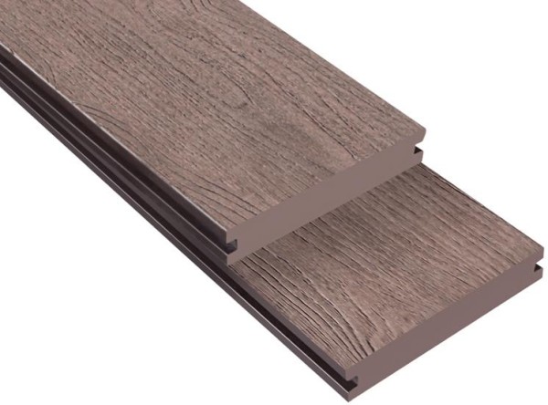 Террасная доска ДПК Outdoor 3D полнотелая NEVADA/CALIFORNIA BROWN коричневая микс купить в Егорьевске