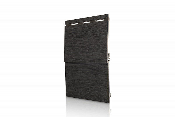 Вспененный сайдинг VOX KERRAFRONT WOOD DESIGN графит купить в Егорьевске