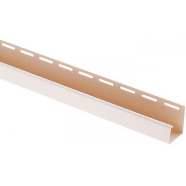 J-профиль Люкс Крашенный, T-15, ВН, Белый купить в Егорьевске