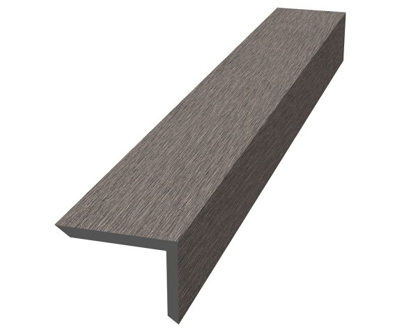 Уголок ДПК для террасной доски NauticPrime, 60x40x2900мм Венге купить в Егорьевске
