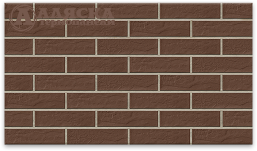 Фасадные Термопанели Аляска Braun Rustic купить в Егорьевске