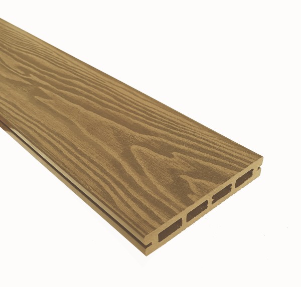Террасная доска из ДПК Terrapol Смарт 3D Пустотелая с пазом Дуб Севилья купить в Егорьевске