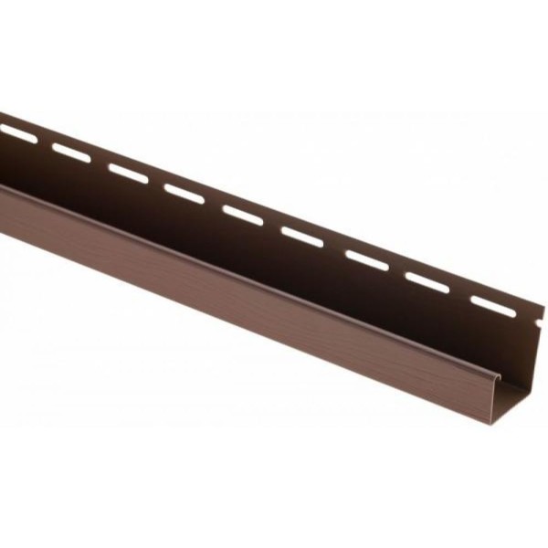 J-профиль Люкс Крашенный, T-15, ВН, Тёмный Орех купить в Егорьевске