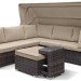Диван-Трансформер AFINA плетеный из иск. ротанга AFM-320B Brown купить в Егорьевске