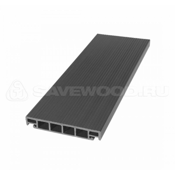 Террасная доска из ДПК SW-Salix «SaveWood» графит купить в Егорьевске