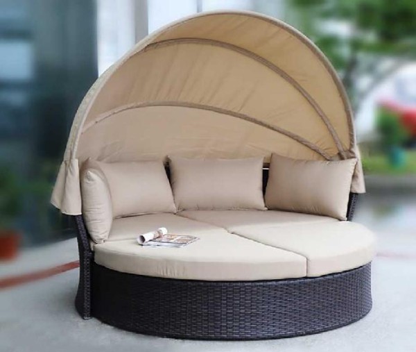 Диван-Трансформер AFINA плетеный из иск. ротанга AFM-325B Brown купить в Егорьевске