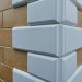 Угол Наружный к Фасадным Термопанелям Доломит Дагестанский Камень 400 мм Белый купить в Егорьевске