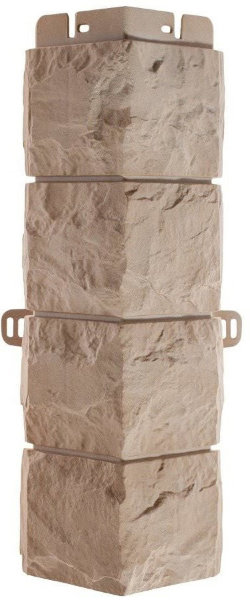 Фасадная панель Наружный угол фагот (талдомский), 0,45 х 0,13м (н) купить в Егорьевске