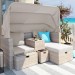 Комплект мебели AFINA плетеной из иск. ротанга AFM-330 Beige купить в Егорьевске