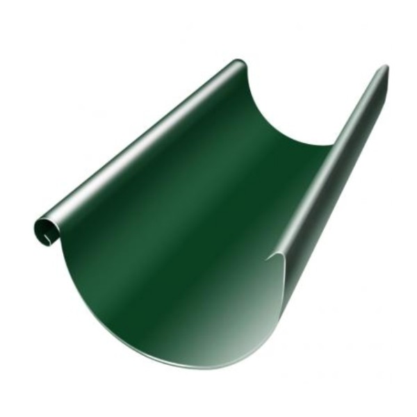 Водосток Grand Line 125x90 – Желоб 3м RAL 6005 купить в Егорьевске