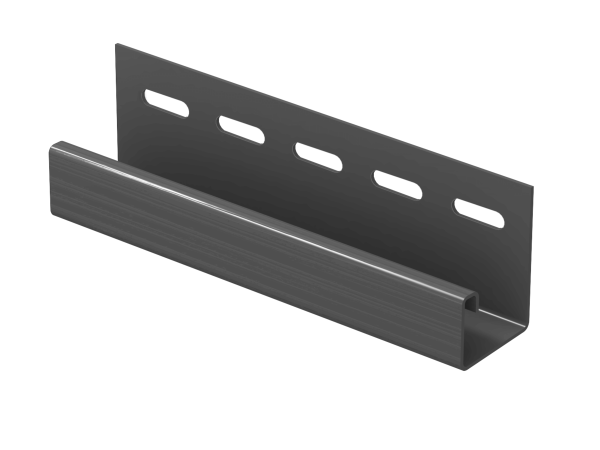 J-планка Ю-пласт Классика графитовая купить в Егорьевске