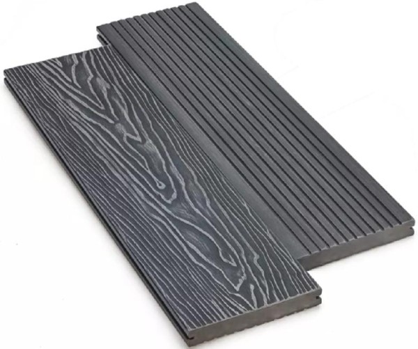 Террасная доска ДПК Deckart Monolit 3D Графит купить в Егорьевске