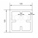 Столб SEQUOIA Evolution 3D WOOD GRAY купить в Егорьевске