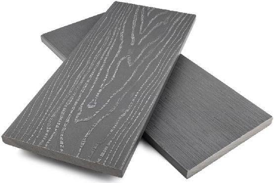 Заборная доска ДПК полнотелая NanoWood Серый купить в Егорьевске