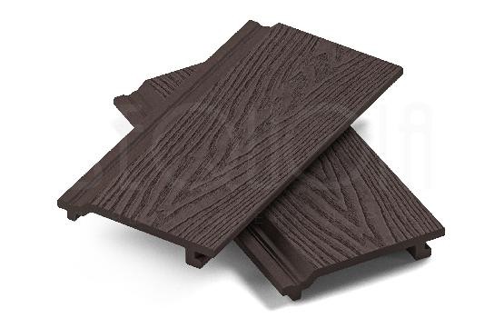 Доска фасадная ДПК 3D SEQUOIA Evolution WOOD BROWN купить в Егорьевске