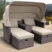 Комплект мебели AFINA плетеной из иск. ротанга AFM-330B Brown купить в Егорьевске