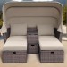 Комплект мебели AFINA плетеной из иск. ротанга AFM-330B Brown купить в Егорьевске