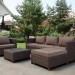 Комплект мебели AFINA плетеной из иск. ротанга YR821A Brown/Beige купить в Егорьевске