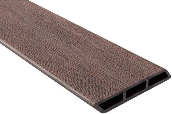 Доска Ромбус 3D ДПК Outdoor STORM BROWN коричневая микс купить в Егорьевске