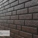 Фасадная панель Ю-Пласт Стоун Хаус Кирпич Коричневый купить в Егорьевске