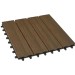 Садовый паркет дпк CM Garden Modern, 300х300 мм, PATINA BROWN (Патина коричневый) купить в Егорьевске