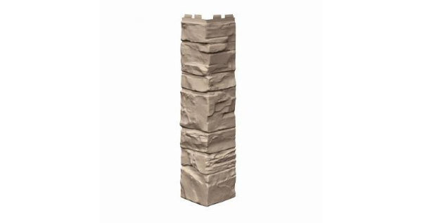 Угол наружный VOX Solid Stone Lazio камень светлая глина купить в Егорьевске