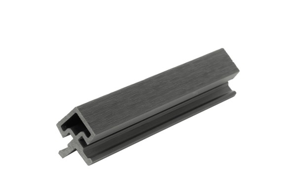 Угол внешний для фасадной панели co-extrusion, grey dark купить в Егорьевске