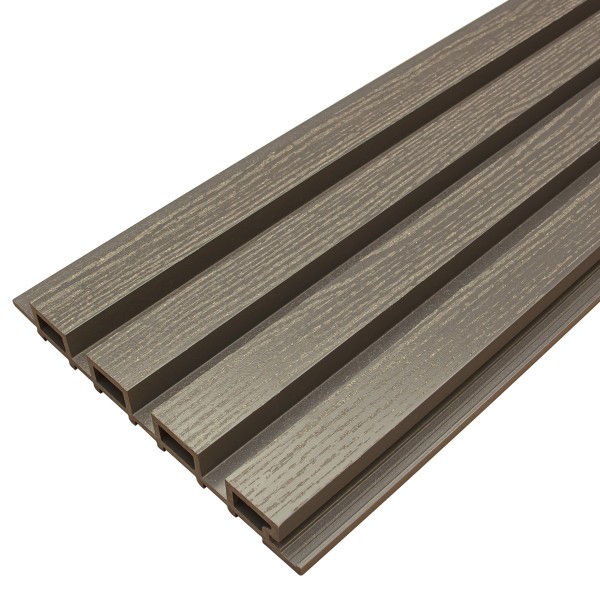 Фасадная доска из ДПК Faynag Wood Рейка Графит купить в Егорьевске