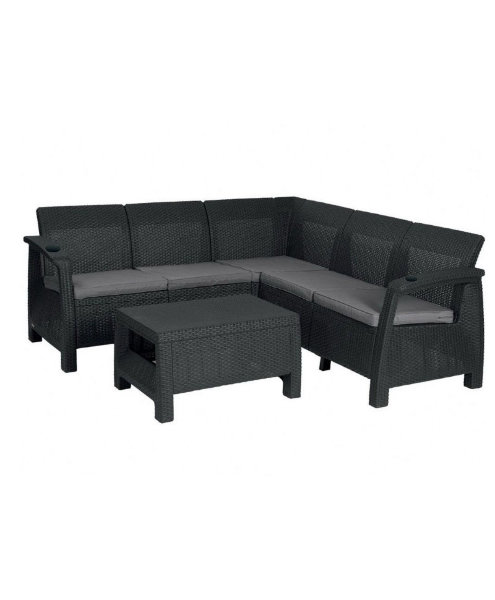 Угловой диван  Yalta Corner Set (столик в комплект не входит) купить в Егорьевске