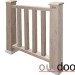 Ограждение из ДПК Outdoor Классик 3D STORM серый микс купить в Егорьевске